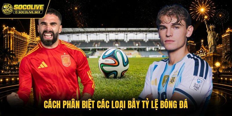 Cách phân biệt các loại bẫy tỷ lệ bóng đá