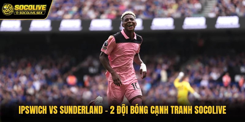 Ipswich Vs Sunderland - 2 Đội Bóng Cạnh Tranh Socolive