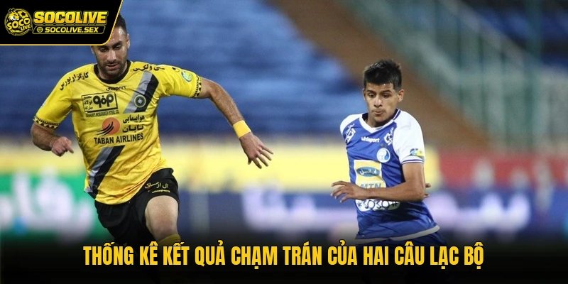 Thống kê kết quả chạm trán của hai câu lạc bộ