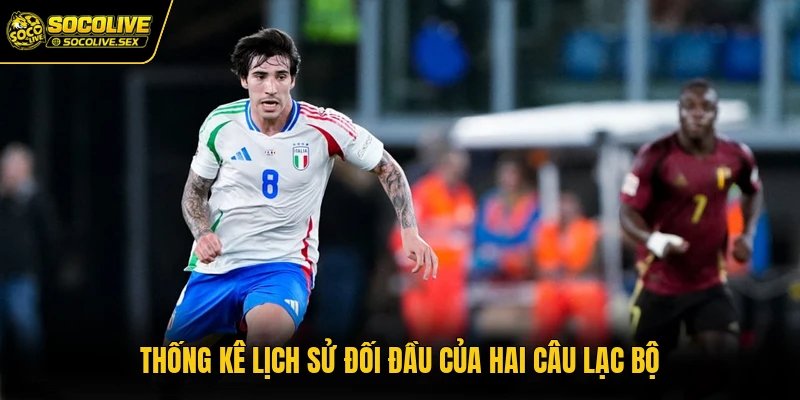 Thống kê lịch sử đối đầu của hai câu lạc bộ